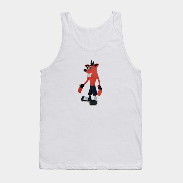 Character_Crash_Bandicoot Tank Top by ARTEMIDA